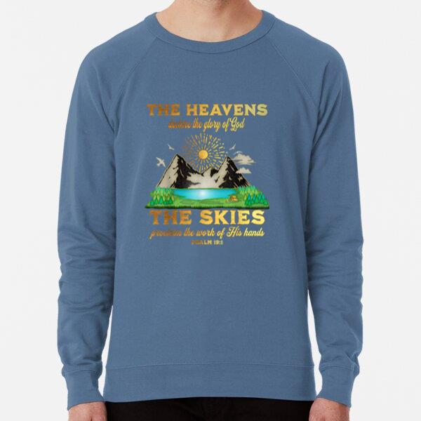 Christian Heavens Skies Camping Loose Fit Sweatshirt