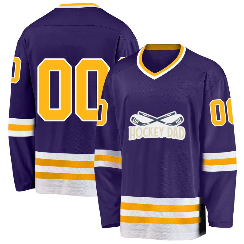 Hockey Dad Quote Badge Hockey Jersey