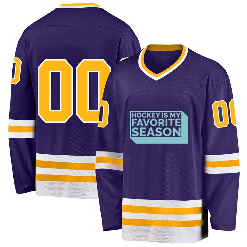 Hockey Is My Favorite Season Quote Cut Out Hockey Jersey