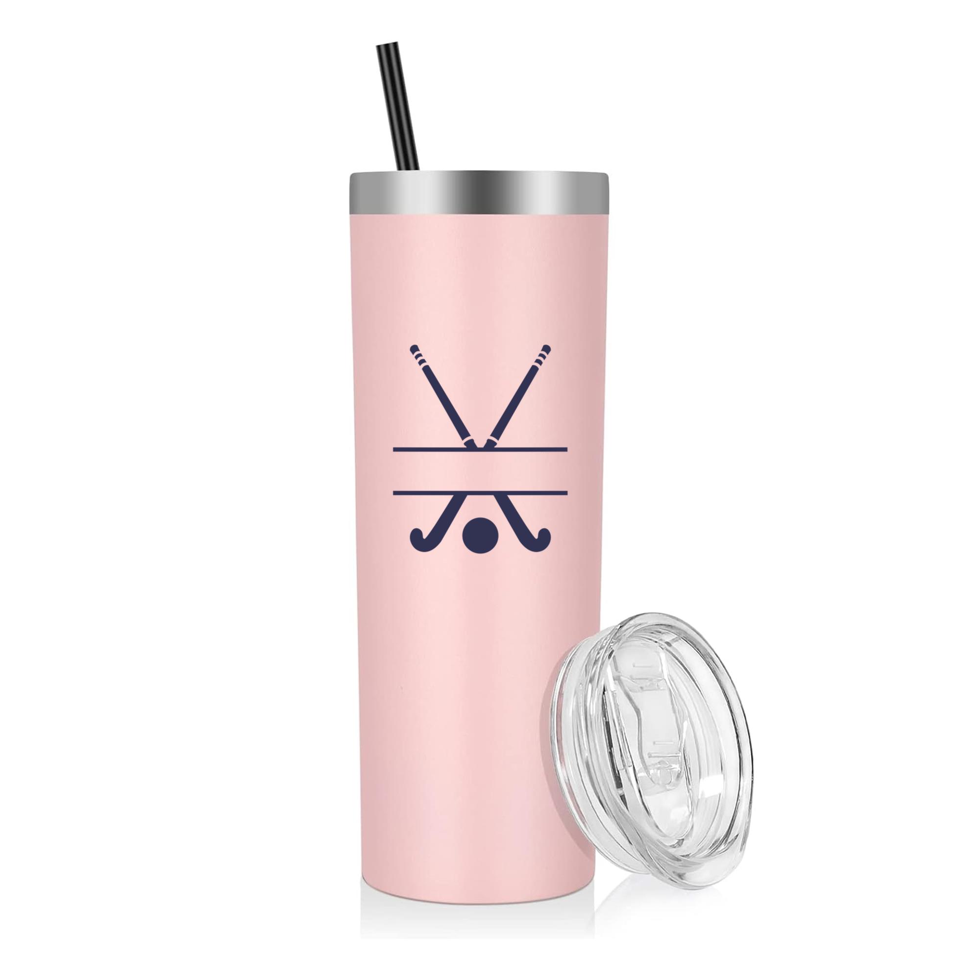 Hockey Sticks And Ball 20oz Stainless Steel Tumbler